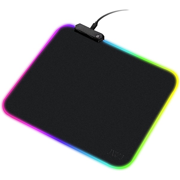 RGB Gaming Mouse Pad Mat - 340×245×3mm Led Mousepad med Non-Sl