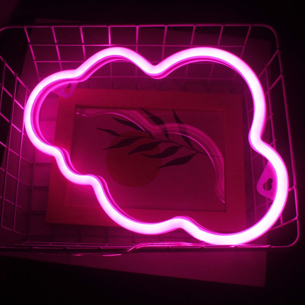 Wolke Neon Zeichen Lichter for Kinder Rosa Led Neon Wandleuchte