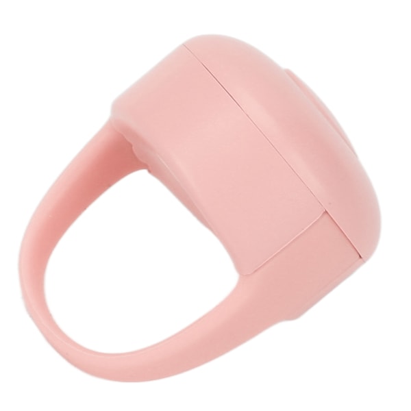 Bluetooth-fjärrkontrollring USB-laddningsbar fjärrkontroll för fingertoppar för foton videor rosa