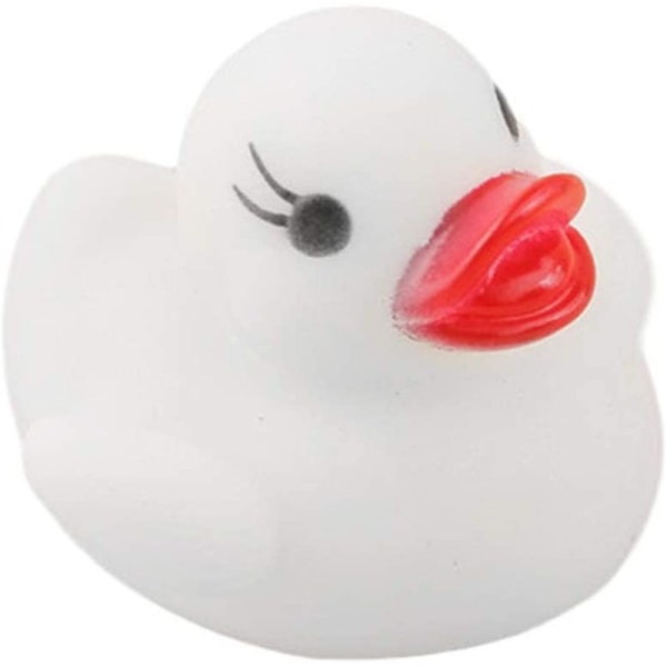 Classic Rubber Duck Bath Toy, LED Water Sensor Glowing Duck Floating in Water, Flashing Little Duck for Bathroom Shower Play Swimming Summer Beach