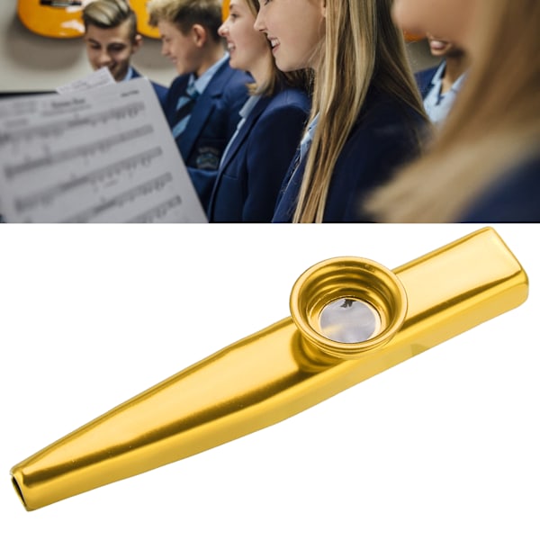 Kazoos Musikinstrumenter Mundmuskeltræning Udtale Kazoo til Musikelskende Guld