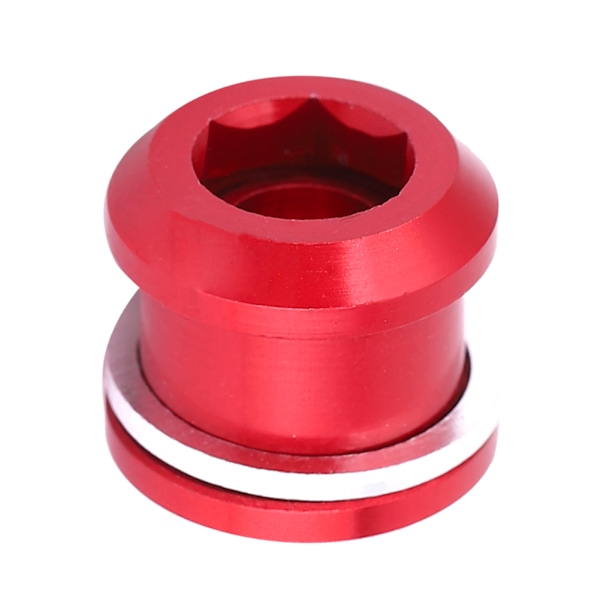 5PCS Aluminum Alloy Road Bike Crank Arm Bolt Disc Extended Screw Cycling Accessory Red