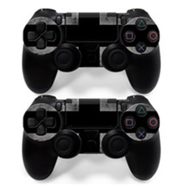 PS4 Pro gamepad-konsol är värd för helkroppsfärgade klistermärken, ljusa