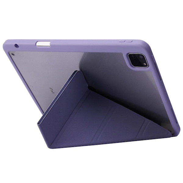 Ipad Pro 13, 2024, Fodral, Origami, Stativ, Läder, Tabletskydd Multicolor Baby Blue