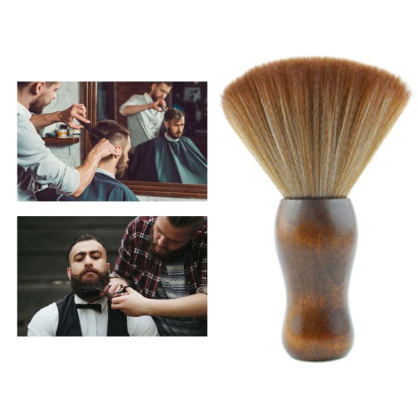 Professionel Barber Neck Duster Brush Hair Cutting Kits Hår