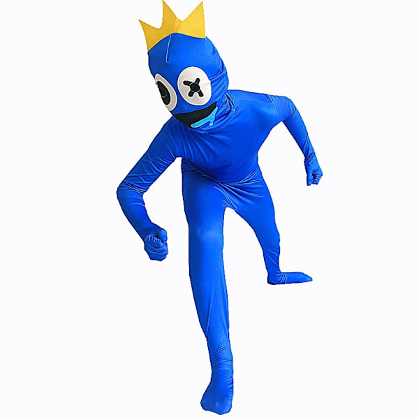 Cosplay Kostymer, Rainbow Friends, Barn, Blue Monsters, 130cm, 160cm 160cm