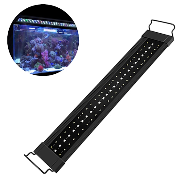 Plantet Akvariebelysning, Fuld Spektrum LED Fiskekumbelysning til Ferskvands Planter