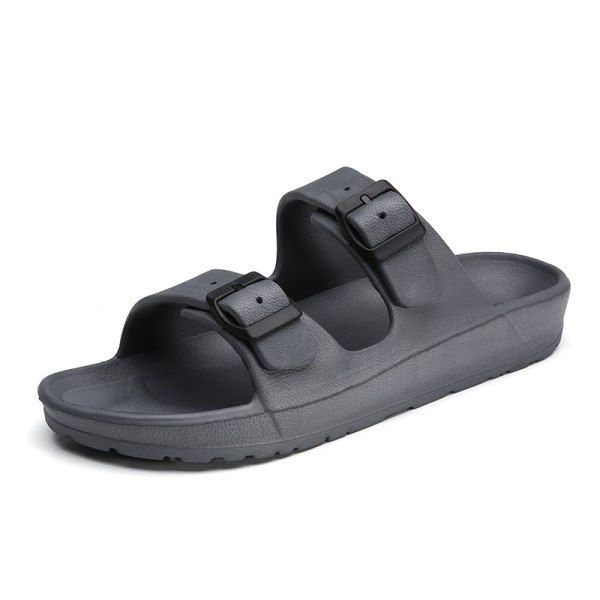 Flade sandaler til mænd Comfort Fodseng Justerbare Slides Dobbelt