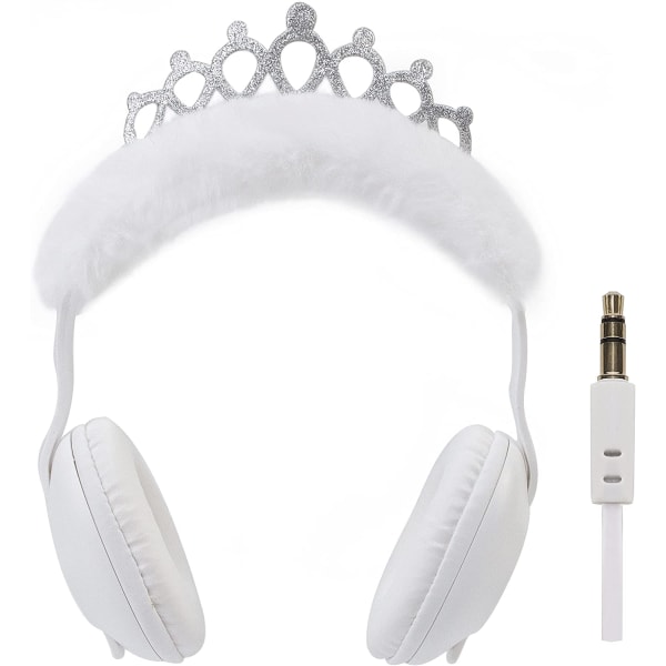 Crown plysch hörlurar barn headset plysch musik present