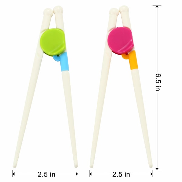 Kids Children Adult Training Chopsticks (2 kpl) $2 kpl oppimista