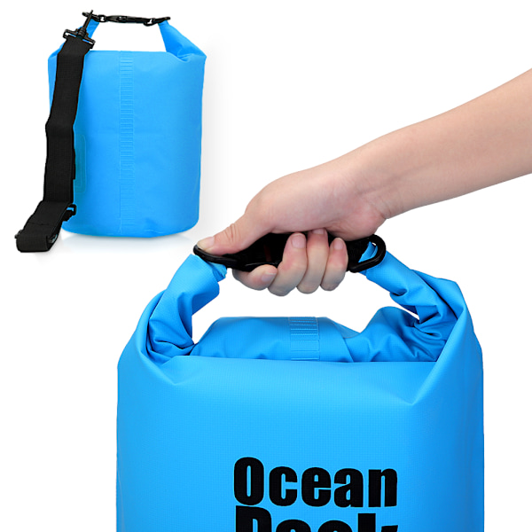 Waterproof Dry Bag Lightweight Compact Roll Top Water Proof Floating Dry Gear 10L