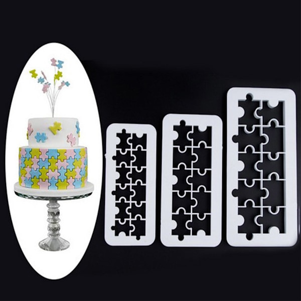 Frame DIY Silicone Cake Mold Mould Decorating Tool for Baking Fondant Cupcake Dessert 04#