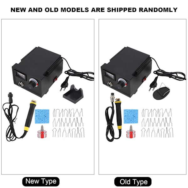 Pyrografi Maskin Pekefinger Display Justerbar Temperatur Oppvarming Lodde Tre Håndverk Verktøy LH40-ZLH40-Z EU Plugg 220V
