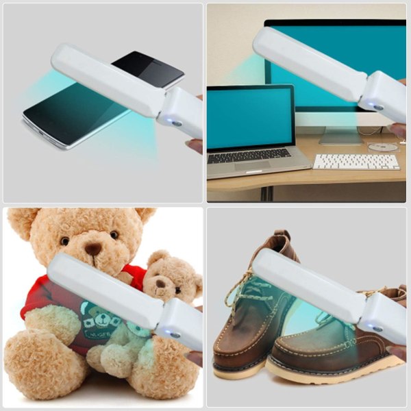 UV Lampe, Hånd UV Lampe, Tragbare USB Håndholdt UV Lys Der Effekt