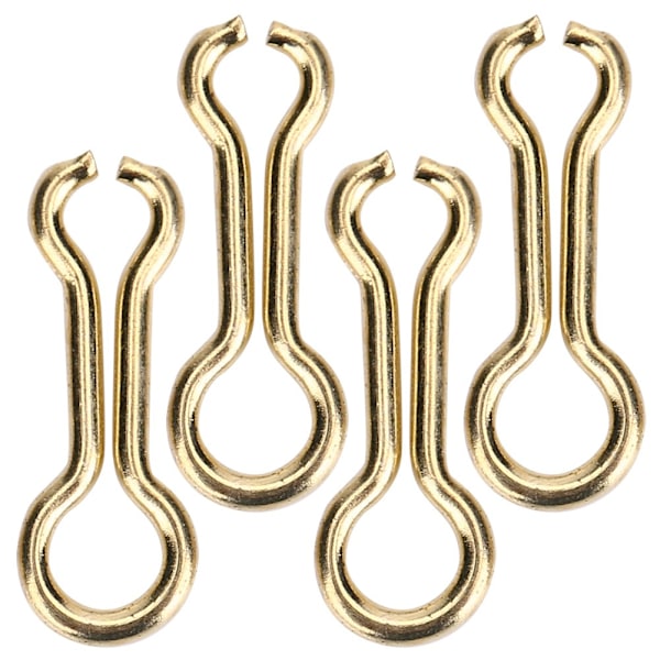 50 st/set Rostfritt Stål Fiskefästen Kopplingar Swivels Fisketillbehör (S)