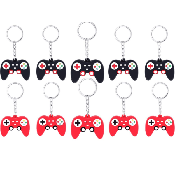16 stycken videospelskontroller Nyckelringar Spelkontrollhandtag