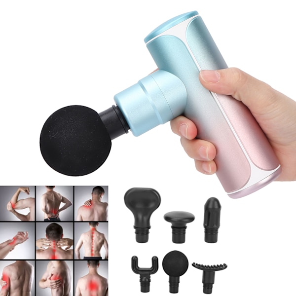 Mini Muscle Massager USB Rechargeable Portable Pain Relief Muscle Relaxation Fascia Massager