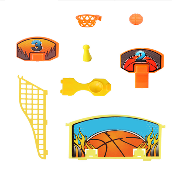 Finger Flick Basketball Stand Mini Foreldre-barn Interaksjon Bordplate Finger Flick Basketball Stand Rosa