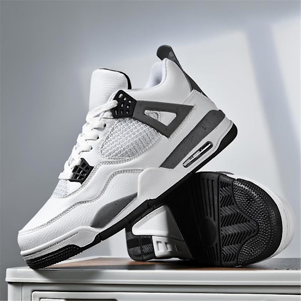 Mänens, Air, Retro, Skor, Fitness, Basket, Casual, Löpning 1 A4blue 8 UK