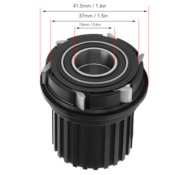 Sykkel blomst trommel tårn base aluminiumlegering terrengsykkel 12 hastighet MS Freehub karosseri reparasjonsdeler