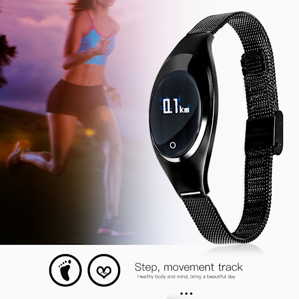 Waterproof Bluetooth Watch Heart Rate Fitness Tracker Smart Bracelet Wristband