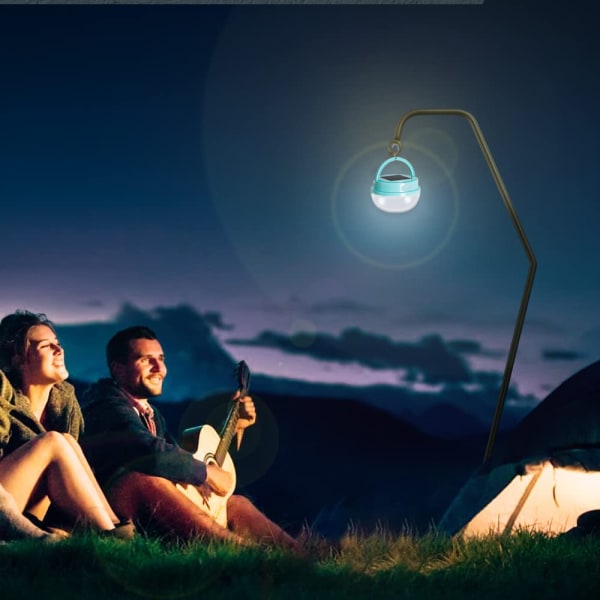 Aurinkolamppu ladattava polttimo ulkokäyttöön kannettava vedenpitävä camping