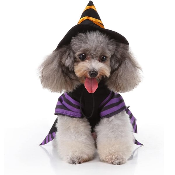 Hund Halloween Kostym Husdjurstillbehör Hundkläder Halloween Rolig Alternativ Husdjurskläder Personifierad Klä Upp Husdjursklänning Hundar och Katter Festtillbehör