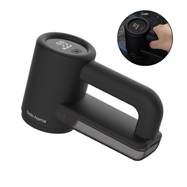 Elektrisk fnugskærer, USB-opladelig elektrisk fnugskærer fjerner fleece-fnug, fnug, piller fra dit tøj (sort)