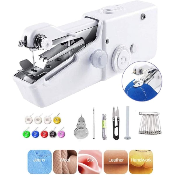 Håndholdt bærbar symaskine, Mini Handy symaskine, Ele