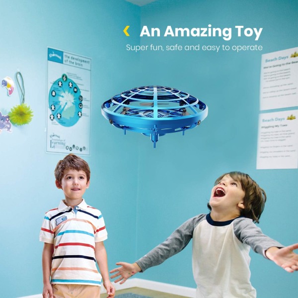 Drone för barnleksaker Handmanövrerad Mini Drone UFO flygande boll