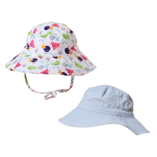 Barn Solhatt Andningsbar Bucket Hat Summer Play HatBeach cap