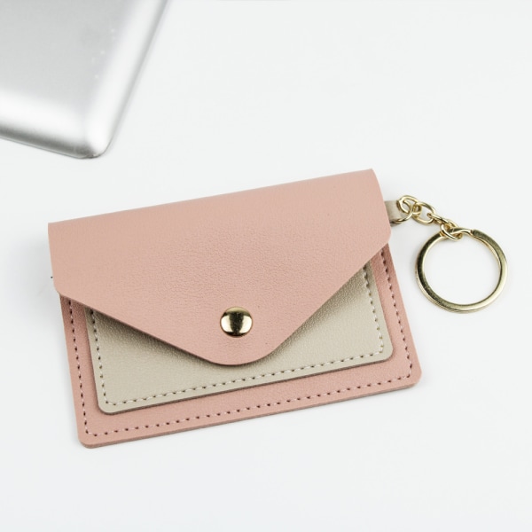Kreativt mode liten kortväska, nyckelringstillbehör