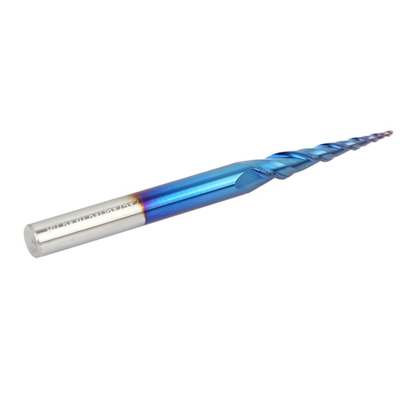 1 stk End Mill Wolframkarbid 2T Fræser (R0.5*30.5*D6*75)