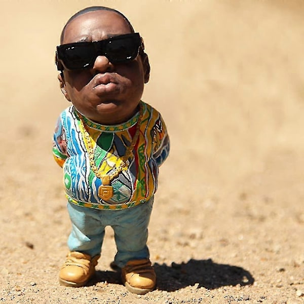 Hip Hop Rapper, Minnesmärke, Resin Ornament, Memorial Staty, Hantverk Dekoration Tupac White