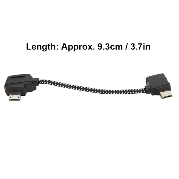USB-kabel Anslutningskabel RC-delar Passar för MAVIC Pro Drone Fjärrkontroll Micro USB Omvänd Interface