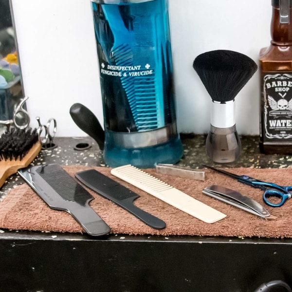 Neck Duster Brush for Hair Cutting, Barber Brush Duster for