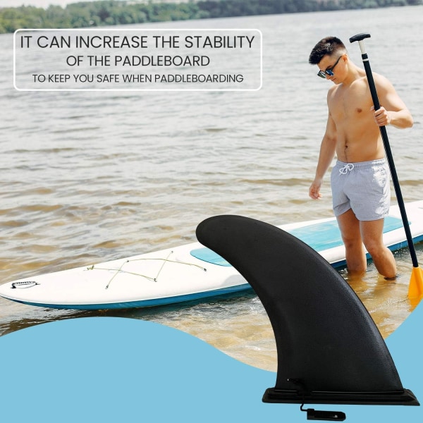 Surfboard Fin – Uppblåsbar Paddleboard Fin – Quick Release