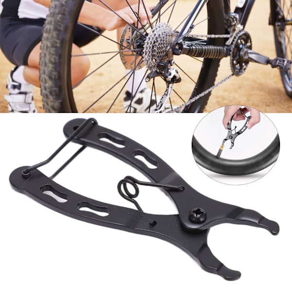 Mini Bicycle Chain Quick Link Tool with Hook Bike Gauge Calipers Cycling Chain Hook Tools