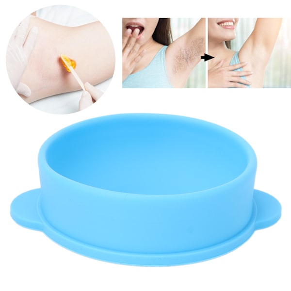 Replacement Wax Pot for Wax Warmer Beauty Silicone Hair Removal Waxing Bowl AccessoryBlue