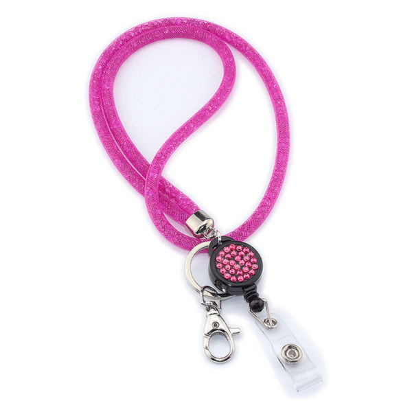 Elegant, Praktiskt, Korthållare, Nyckelband, Halsband, Grå Grå