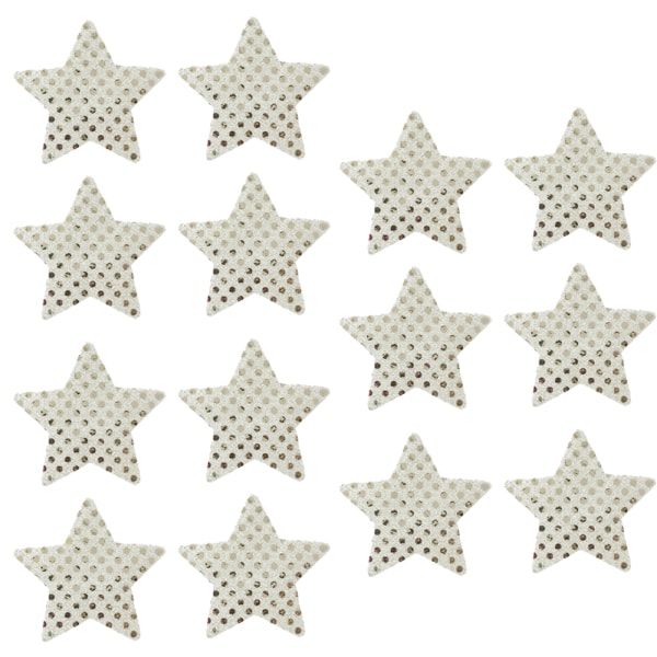 7 par brystvortebetræk Stjerne pailletter brystkronblade i flere farver