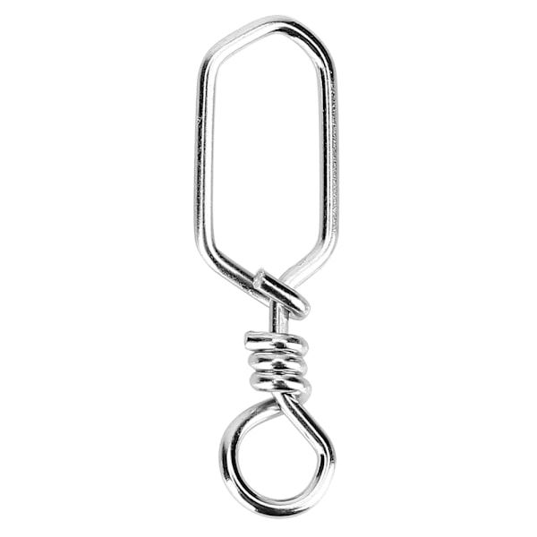 100 st/förpackning Rullande Swivel Snap Hook Betekoppling Fisketillbehör (22mm)