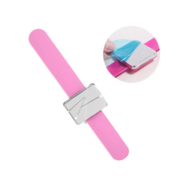 Magnetisk silikon handledsrem Armband Pins and Clips
