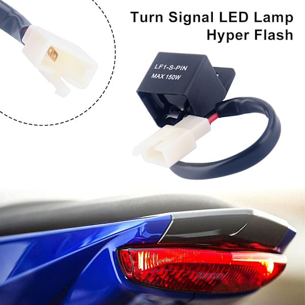 Motorcycles LED Turn Light Flasher Relay Turn Signal Rate Control Blinkrelais