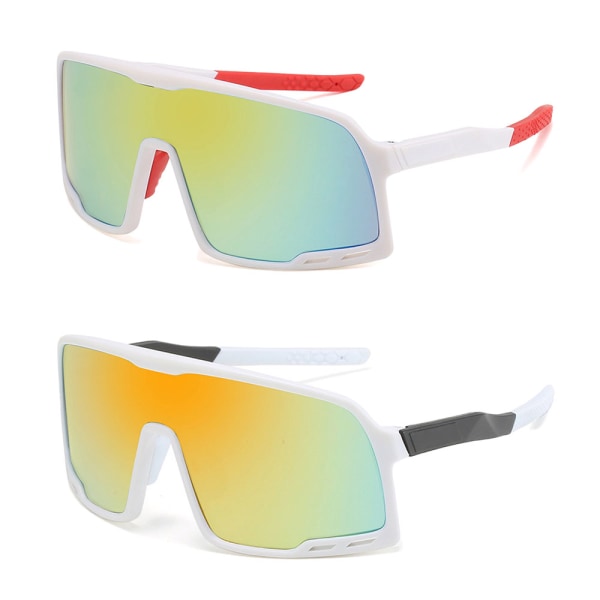 2 par cykelbriller sportssolbriller til mænd kvinder, Stil: Stil 4;