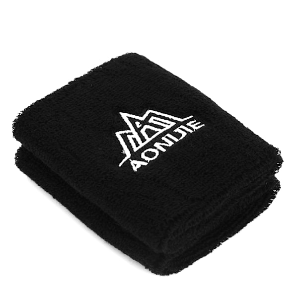 2-pack Andningsbara handledsskydd för utomhussporter Basketboll Tennis (Svart)