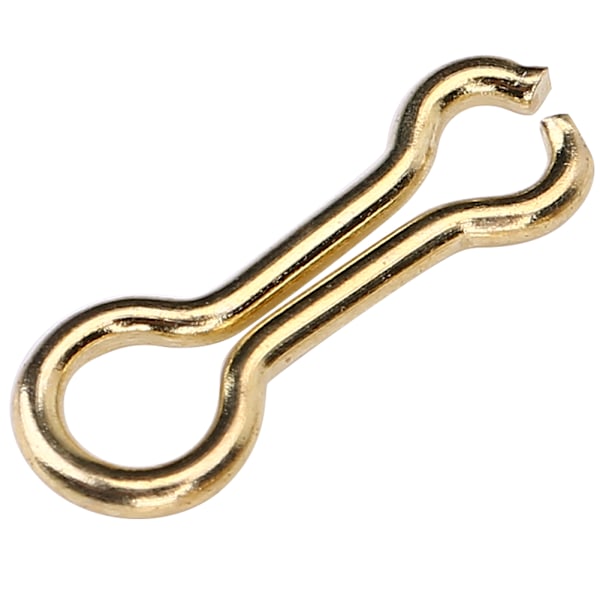 50 st/set Rostfritt Stål Fiskefästen Kopplingar Swivels Fisketillbehör (S)