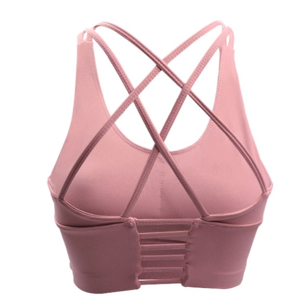 Sportsundertøj til kvinder med aftagelig pude - Sexet krydsryg
