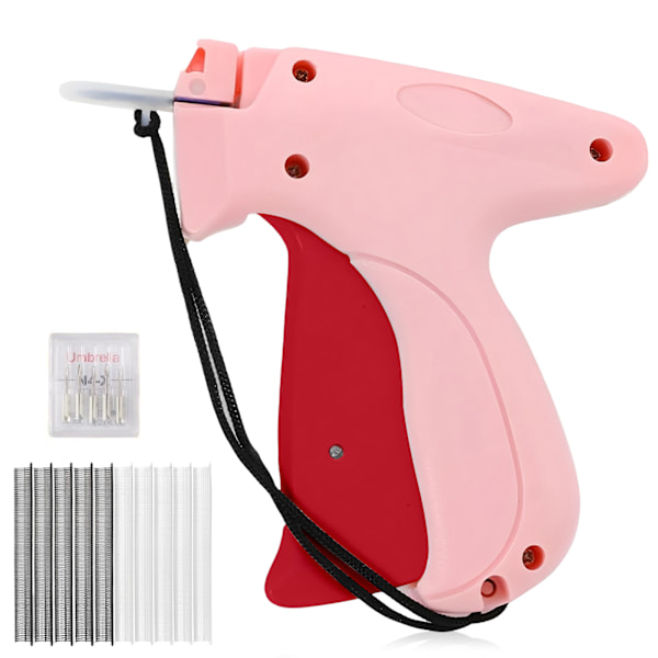 Fine Stitch Gun Stitchy Nopea Vaatekorjaaja Vaatteille, Mikro-Tagauspistooli Vaatteille 5 Hienolla Neulalla & 1000 Kpl Kiinnikkeellä, Mini Nopea Tahmea