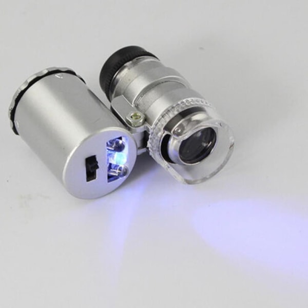 KIMILAR Mini 60X LED Mikroskop, Taschenmikroskop Lupe Mikroskop